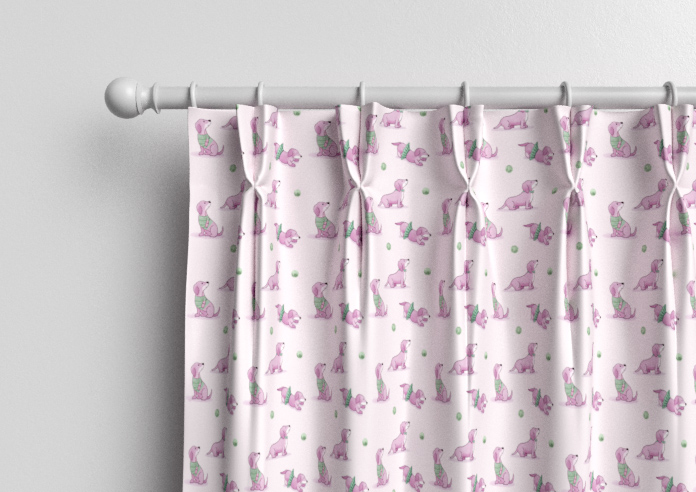 Dasching About, Fetch Princess - Made to Measure Curtains - Image 10